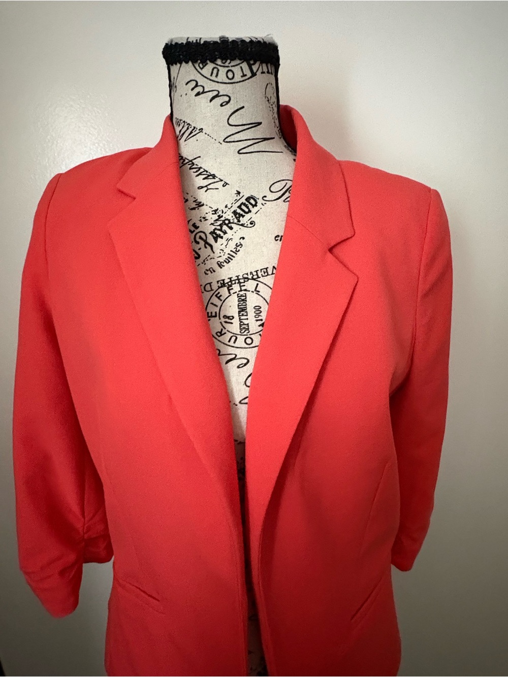 Worthington Coral Open-Front Blazer